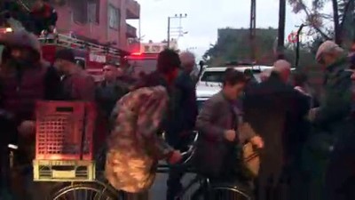 yasli kadin -  Yangında evinde mahsur kalan yaşlı kadını itfaiye kurtardı Videosu