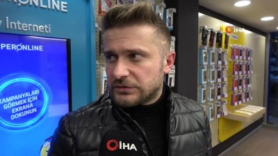  3 taşla 50 bin liralık telefon çaldılar 