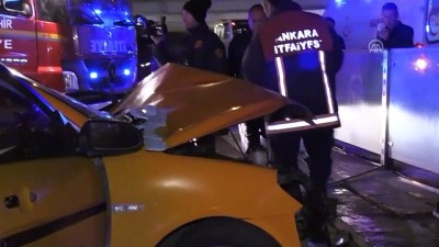 Başkentte trafik kazası: 3 yaralı - ANKARA 