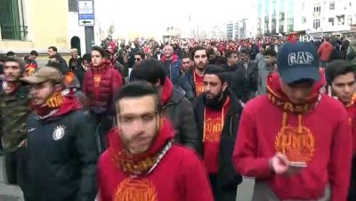Galatatasaray taraftarı Gezi Parkı’nda toplandı 