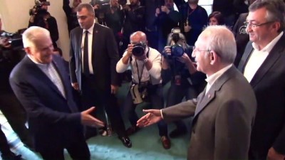 TBMM Başkanı Yıldırım, CHP Genel Başkanı Kılıçdaroğlu ile görüştü (3) - TBMM 