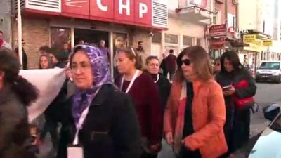 secilme hakki -  Antalyalı kadınların pankartlı sessiz seçilme hakkı eylemi Videosu