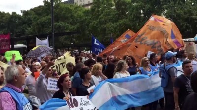 ogrenci sayisi - Arjantin'de öğretmenlerden protesto - BUENOS AİRES  Videosu