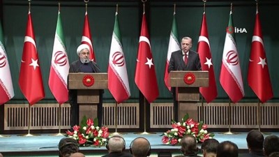 uclu zirve -  Cumhurbaşkanı Erdoğan: “Amerika’nın, İran’a yönelik yaptırım kararını desteklemiyoruz”  Videosu