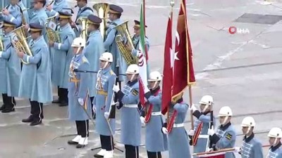 resmi toren -  Erdoğan, Ruhani’yi resmi tören ile karşıladı  Videosu