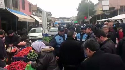 pazarci - Hatay'da pazarcı esnafıyla zabıta arasında gerginlik Videosu