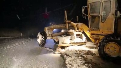 kuyular - Kahramanmaraş'ta yoğun kar yağışı  Videosu