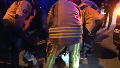 direksiyon -  Kartal'da kaza: 1 yaralı  Videosu