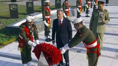 ulusal mars - Milli Savunma Bakanı Akar, Pakistan'da - İSLAMABAD  Videosu