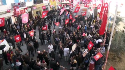 erken emeklilik - Tunuslu öğretmenler zam talebiyle gösteri düzenledi - TUNUS  Videosu
