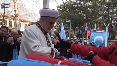 giyabi cenaze namazi - Çin'in Doğu Türkistan politikalarına tepkiler- BURSA Videosu