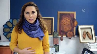 ahsap oymaciligi - Deri tabakalarını sanat eserlerine dönüştürüyor - KÜTAHYA  Videosu
