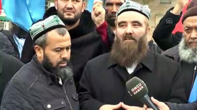 dunya medyasi - Doğu Türkistan için yürüyen grup Düzce'de Videosu