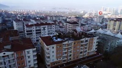 cati kati -  7 Katlı apartmandaki yangın dehşetinin boyutu hava aydınlanınca ortaya çıktı  Videosu