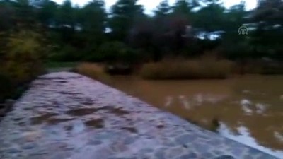 kacak - Baraja akan derenin önüne kaçak set çekmişler - MUĞLA Videosu