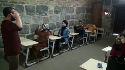 isitme engelliler -  Cizre’de işaret dili kursu açıldı Videosu