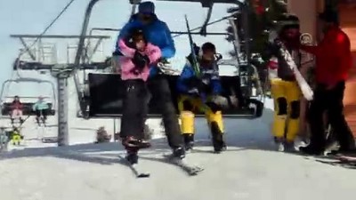 gunesli hava - Dubaili turistlerin Cıbıltepe'de atlı kızak keyfi - KARS  Videosu