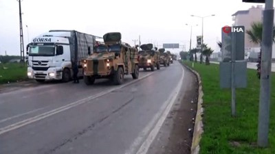 askeri arac -  Hatay’dan Şanlıurfa sınırına askeri sevkiyat başladı Videosu