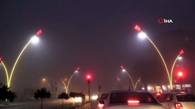 sehir ici -  Uşak’ta yoğun sis hayatı olumsuz etkiliyor Videosu