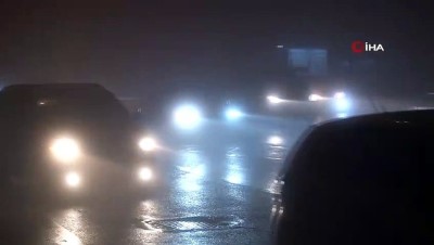 asiri hiz -  Bursa'ya sis çöktü, görüş mesafesi 10 metreye kadar düştü Videosu