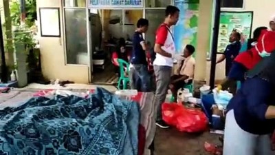 toprak kaymasi - Endonezya'daki tsunami - BANTEN  Videosu