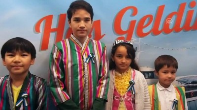 gonul koprusu - Özbekistanlı öğrenciler buluştu - İSTANBUL  Videosu