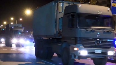 askeri arac - Suriye sınırına askeri sevkiyat - KİLİS Videosu