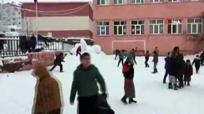 kar yagisi -  Bingöl beyaza büründü... Kar yağışına en çok çocuklar sevindi  Videosu