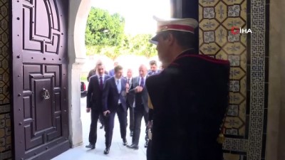  - Dışişleri Bakanı Çavuşoğlu, Tunus Başbakanı Şahid İle Bir Araya Geldi