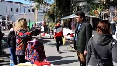 dans gosterisi -  Pazar esnafından İyi Parti Başkan Adayı Mehmet Tosun’a yoğun ilgi Videosu