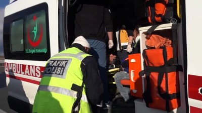 kisla - Sivas'ta trafik kazaları: 5 yaralı  Videosu