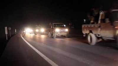 zirhli araclar - Suriyeli muhalifler Münbiç'teki cephe hatlarına gidiyor - BAB  Videosu