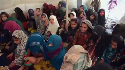  - Yerlerinden Edilen Afgan Aileler Zor Bir Kış Geçiriyor