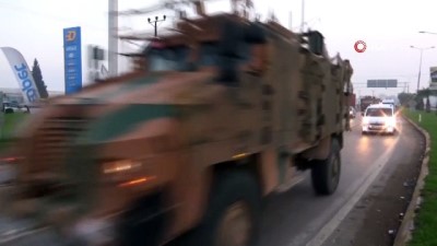askeri muhimmat - HATAY) Hatay’dan Şanlıurfa sınırına askeri mühimmat ve askeri araç sevkiyatı  Videosu