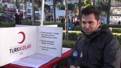 kan bagisi - Maç bileti için tanıştığı Kızılay'ın düzenli bağışçısı oldu - TRABZON  Videosu
