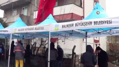 yarali asker -  Şehidin babaevine Türk Bayrağı asıldı  Videosu