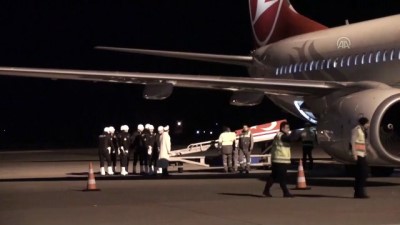 emniyet seridi - Şehit polisin cenazesi memleketi Samsun'a getirildi - SAMSUN  Videosu