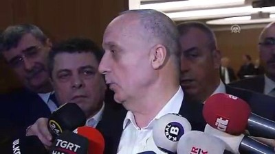 hukumet - Türk-İş Genel Başkanı Atalay: '(Asgari ücret) İmza attığıma göre mutluyum'- ANKARA  Videosu