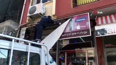 zabita -  Zabıtadan tabela operasyonu  Videosu