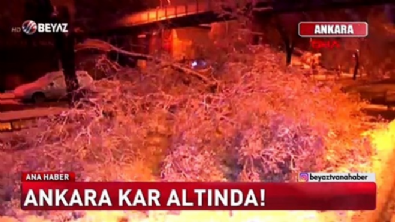 Ankara kar altında