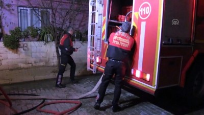 Evinin yanışını gözyaşlarıyla izledi - AYDIN