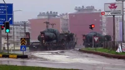 askeri muhimmat -  Hatay’dan Şanlıurfa sınırına tank sevkiyatı  Videosu