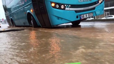 halk otobusu - Kahramanmaraş'ta sağanağın ardından  Videosu