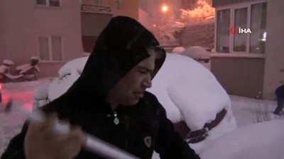 kar surprizi -  Tokatlılar güne kar sürprizi ile başladı  Videosu