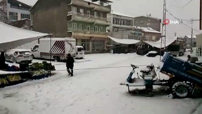 kar yagisi -  Yoğun kar yağışı Çelikhan'da hayatı olumsuz etkiledi Videosu