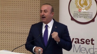 ozel universite -  Bakan Çavuşoğlu: “Amerika’nın Suriye’den çekilmesinde ki en önemli aktör Türkiye’dir” Videosu