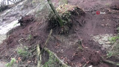 aktuel -  Heyelan anı saniye saniye böyle görüntülendi  Videosu