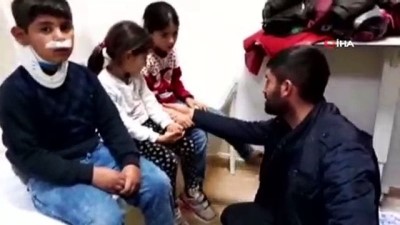 yarali cocuk -  Şanlıurfa’da öğrenci servisi kaza yaptı: 8 yaralı  Videosu