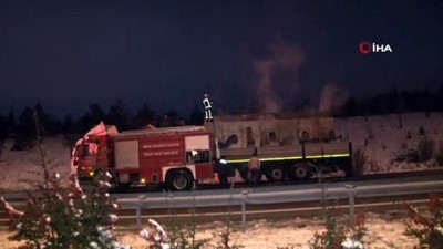 tir yangini -  Başkent’te tır yangını  Videosu
