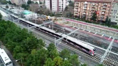 kirkoy -  Marmaray ilk kez banliyö hattına çıktı  Videosu